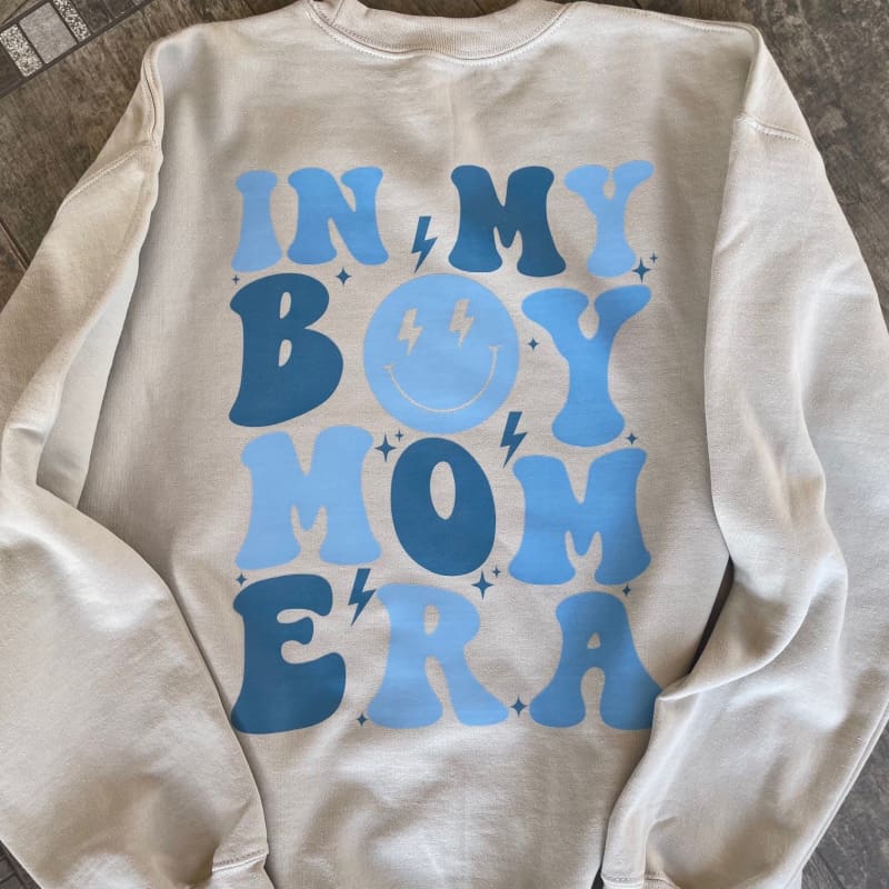 Boy Mom Era Sweatshirt (10 Day TAT) - Clothing