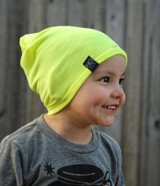 Neon Yellow | Signature Style Beanie - Beanies