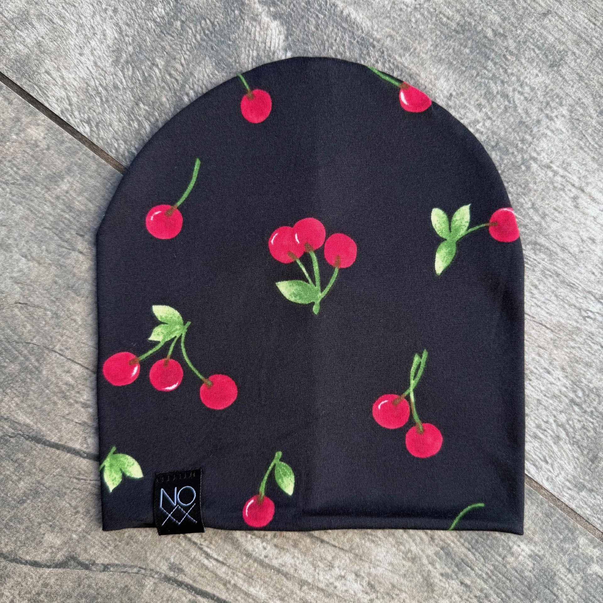 Cherries | Jersey Knit Beanie