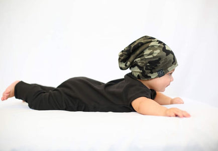 Camouflage | Jersey Knit Beanie - Beanies