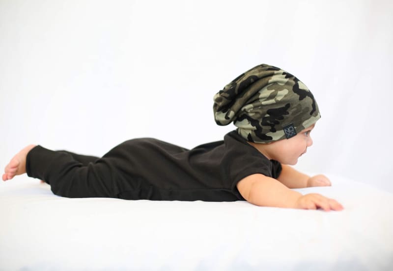 Camouflage | Jersey Knit Beanie - Beanies