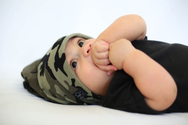 Camouflage | Jersey Knit Beanie - Beanies
