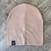 Cappuccino | Brushed Jersey Knit Beanie - beanies