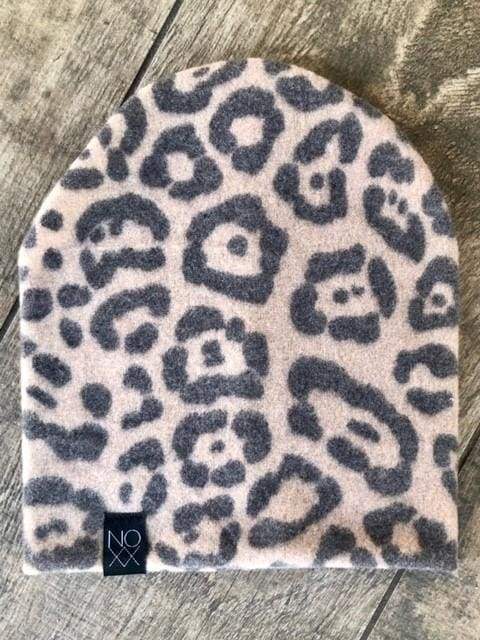 Cheetah Print | Cozy Sweater Knit Beanie - Beanies