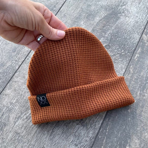 Chunky Knit Beanie | Caramel - Beanies