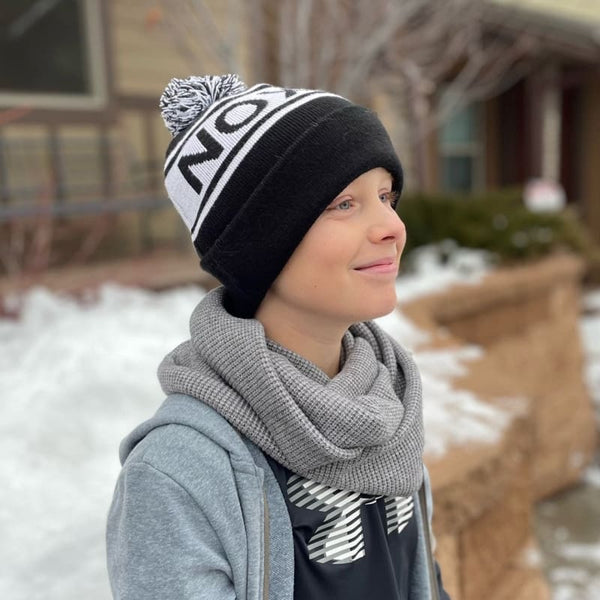 Chunky Knit Infinity Scarf | Gray - NOXX