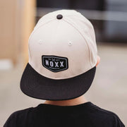 Cream/Black Snapback - Hats
