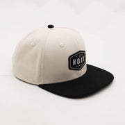 Cream/Black Snapback - Hats