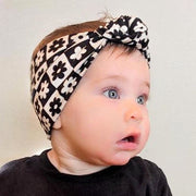 Floral Checkered | Knotted Headband - Headbands