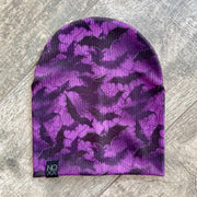 Gothic Bats Beanie | Ribbed Knit Beanie - Promo