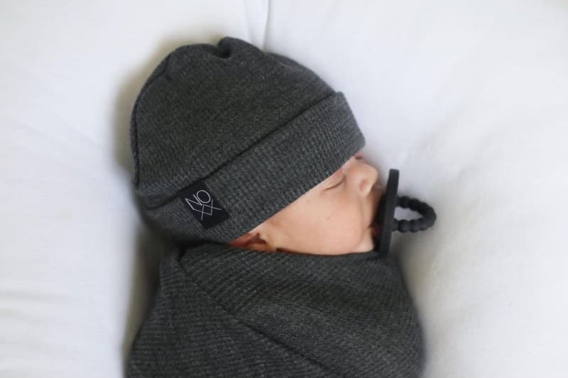 Heather Charcoal | Thermal Knit Beanie - Beanies