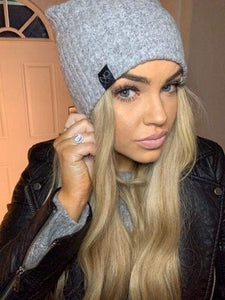 Heather Grey | Cozy Ribbed Knit Beanie - Beanies