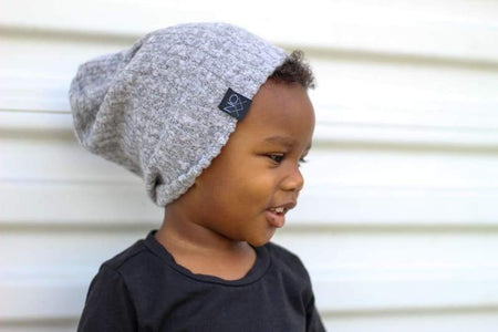 Heather Grey | Cozy Ribbed Knit Beanie - Beanies