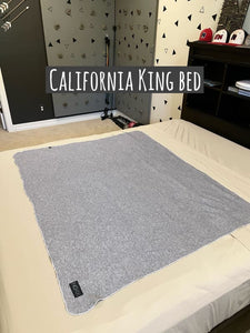 Heather Gray Travel Blanket - blankets