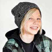 Heather Charcoal | Cozy Ribbed Knit Beanie - Beanies
