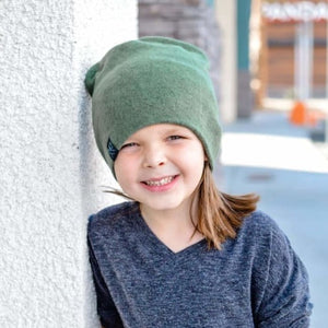 Olive | Cozy Sweater Knit Beanie - Beanies