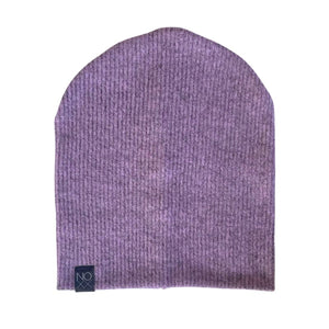 Light Purple | Cozy Ribbed Knit Beanie - Beanies