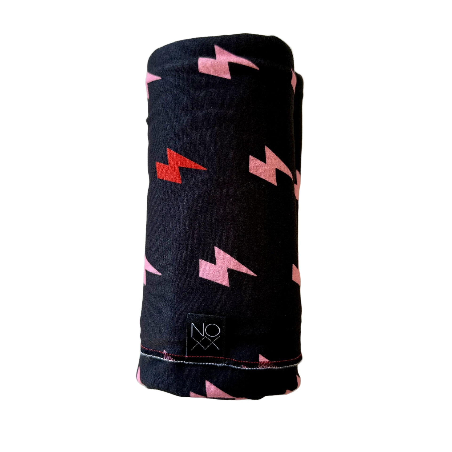 Pink Lightning Bolts | Swaddle/Baby Blanket