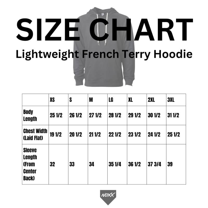 PRE-ORDER: Lightweight Hoodie w/Pocket Print (7-10 Day TAT) - Clothing