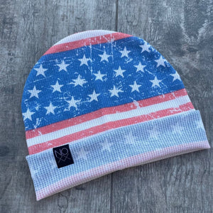 Limited-Edition Stars & Stripes Single Layer Beanie - Beanies