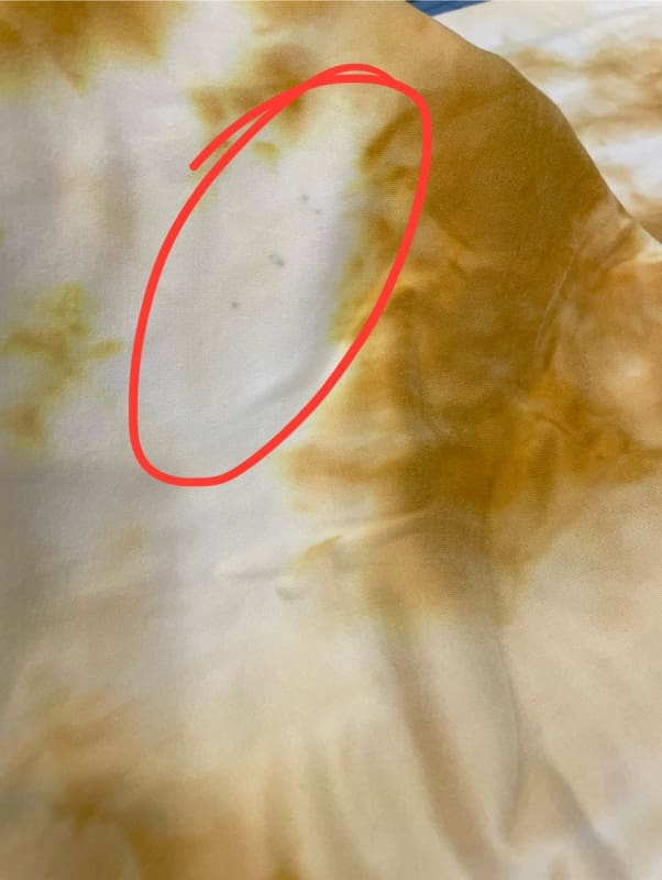 Mustard Tie-Dye | Swaddle/Baby Blanket *Minor Imperfection - blankets