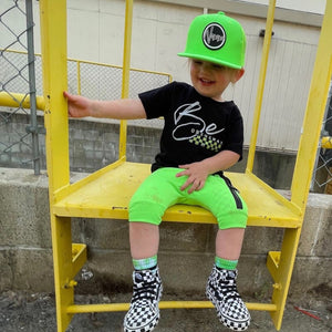Neon Green Trucker Hat (Toddler Youth Adult) - Hats