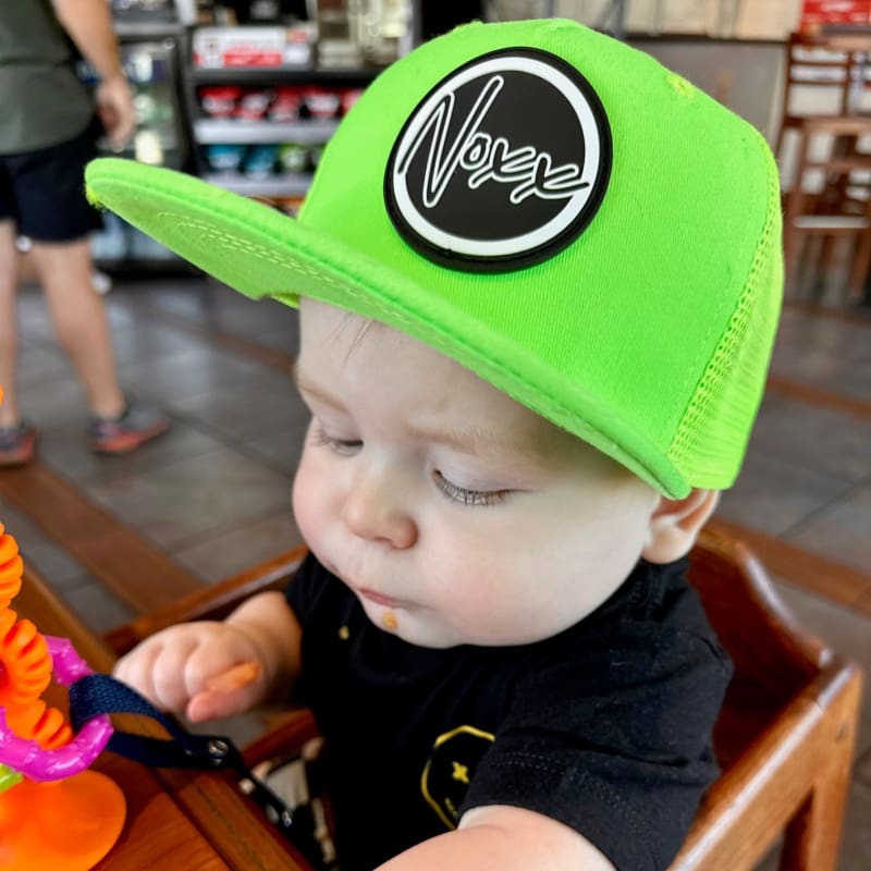 Neon Green Trucker Hat (Baby)