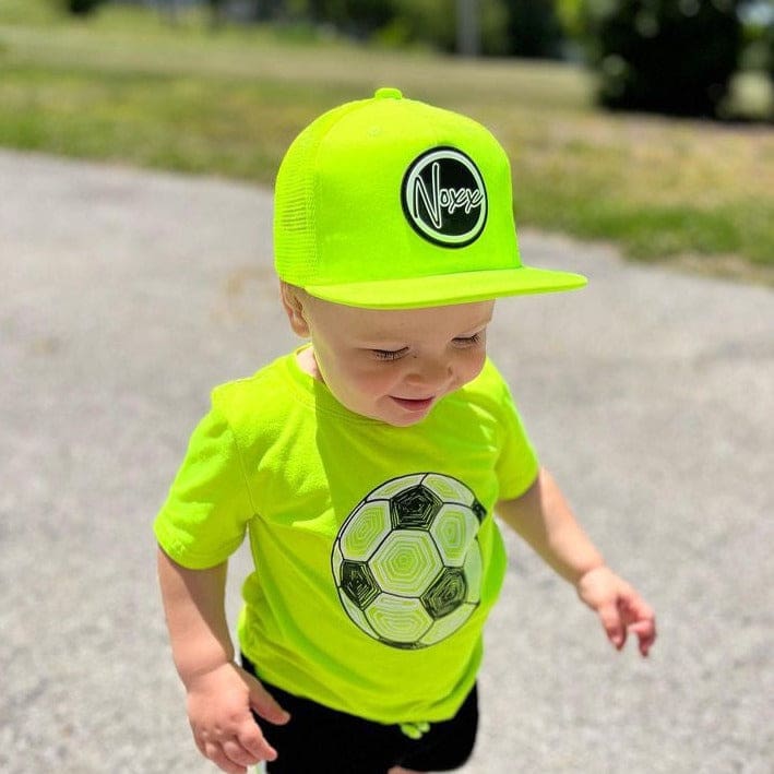 Neon Yellow Trucker Hat (Toddler Youth Adult) - Hats