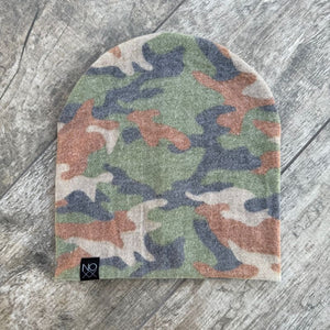 New Camo | Cozy Sweater Knit Beanie - Beanies
