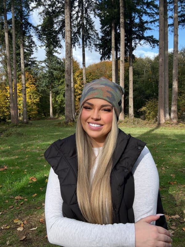 New Camo | Cozy Sweater Knit Beanie - Beanies