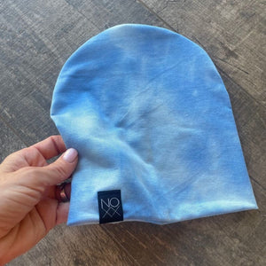 Ocean Blue Tie-Dye | Jersey Knit Beanie - Beanies
