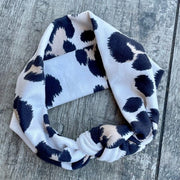 Off-White Cheetah | Knotted Headband - Headbands