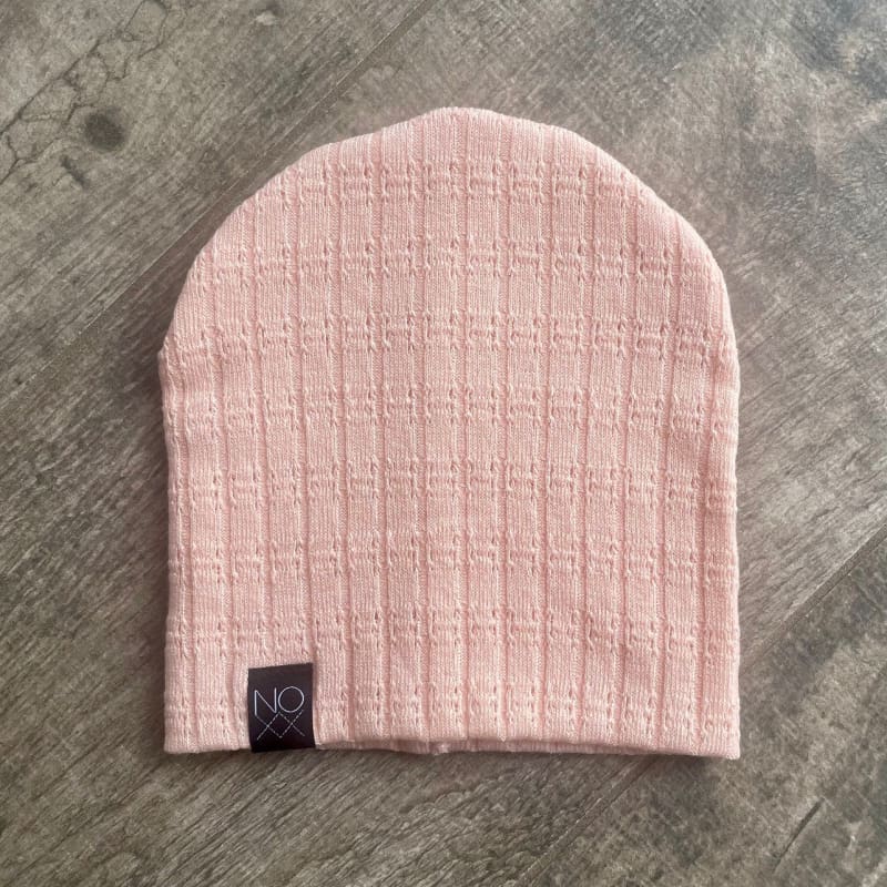 Peachy Keen | Sweater Knit Beanie - Beanies