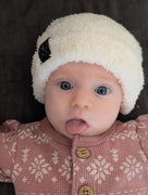 Plush Teddy Beanie | Snowball - Beanies