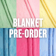 Pre-Order: Daisey Flower | Swaddle or Kids Throw Blanket - blankets