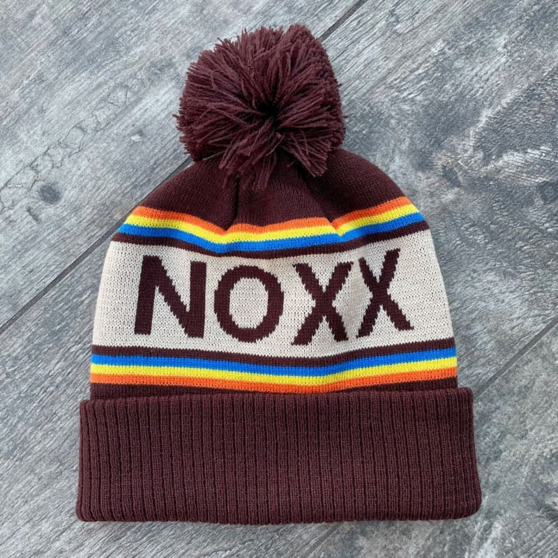 Retro Slopes Pom Beanie - Promo