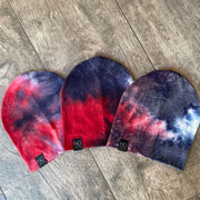 Summer Tie-Dye (USA Version) | Jersey Knit Beanie - Beanies