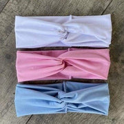 Twisted Turban Headbands (Multiple Color Choices) - Baby Pink - Headbands