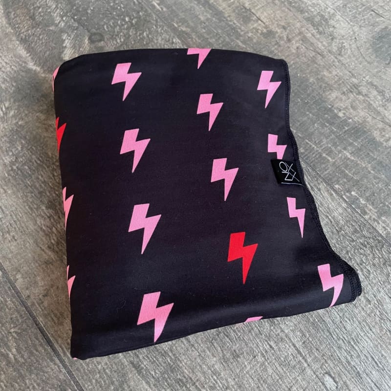Valentine Lightning Bolts | Swaddle/Baby Blanket - blankets