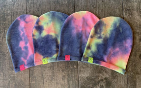 Beach Bum Tie-Dye | Signature Style Beanie - Newborn / Neon Pink - Beanies