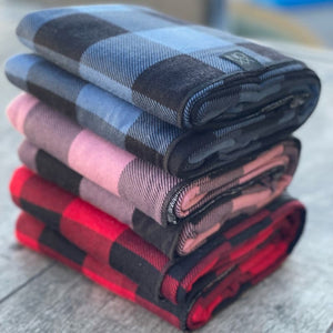 FLASH DEAL: $20 Buffalo Plaid Kids Throw Blankets - blankets