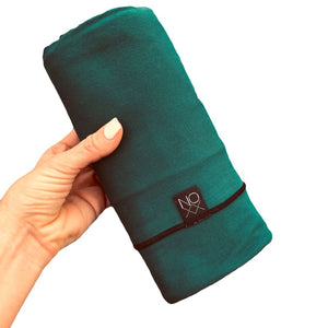 Christmas Green | Swaddle Or Kids Throw Blanket - Blankets