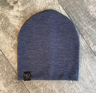 Cloudy Blue | Sweater Knit Beanie - Beanies