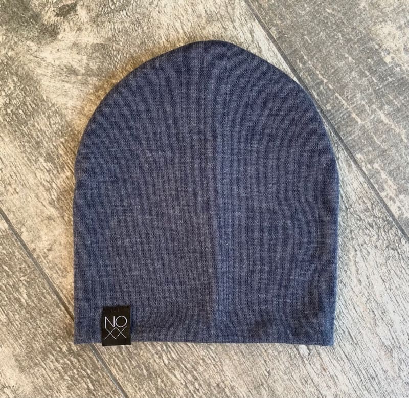 Cloudy Blue | Sweater Knit Beanie - Beanies