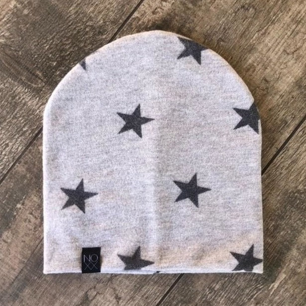 Gray Star | Cozy Sweater Knit Beanie - Beanies