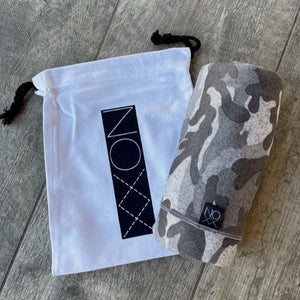 Heather Gray Camouflage | Swaddle or Kids Throw Blanket - blankets