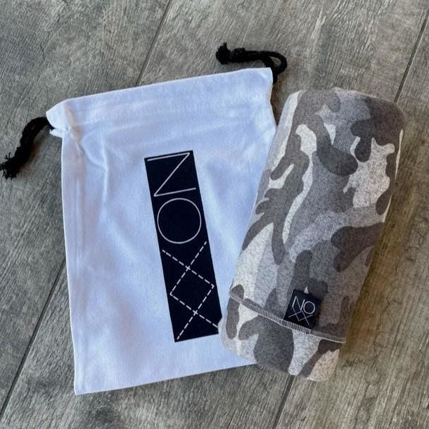 Heather Gray Camouflage | Swaddle or Kids Throw Blanket - blankets