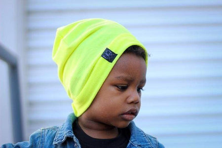 Neon Yellow | Signature Style Beanie - Beanies