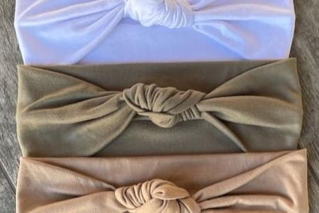 Jersey Knit Neutral Colors | Knotted Headbands - Headbands