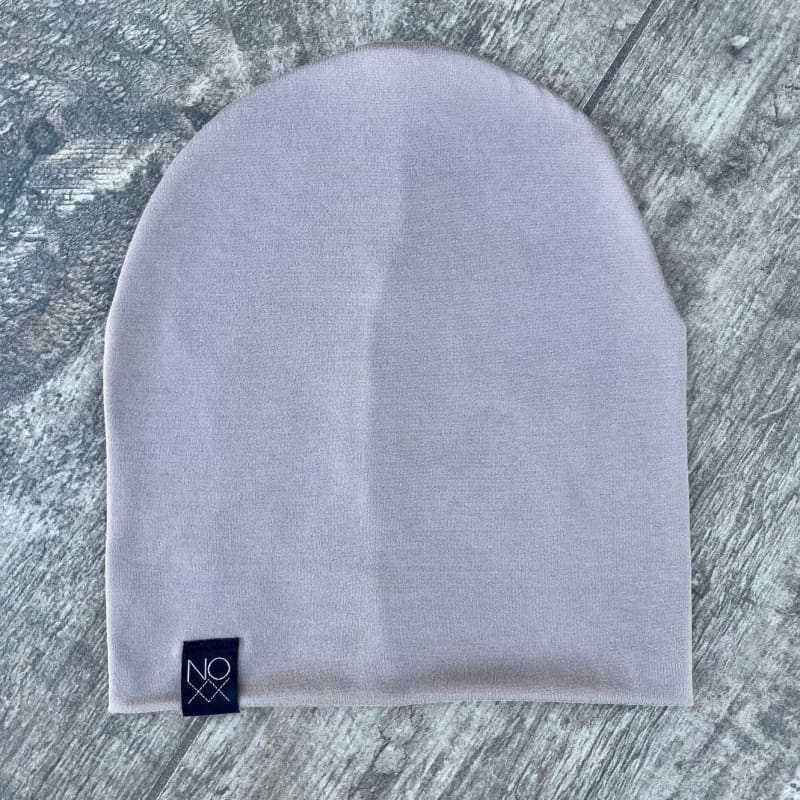 Mushroom | Brushed Jersey Knit Beanie - beanies